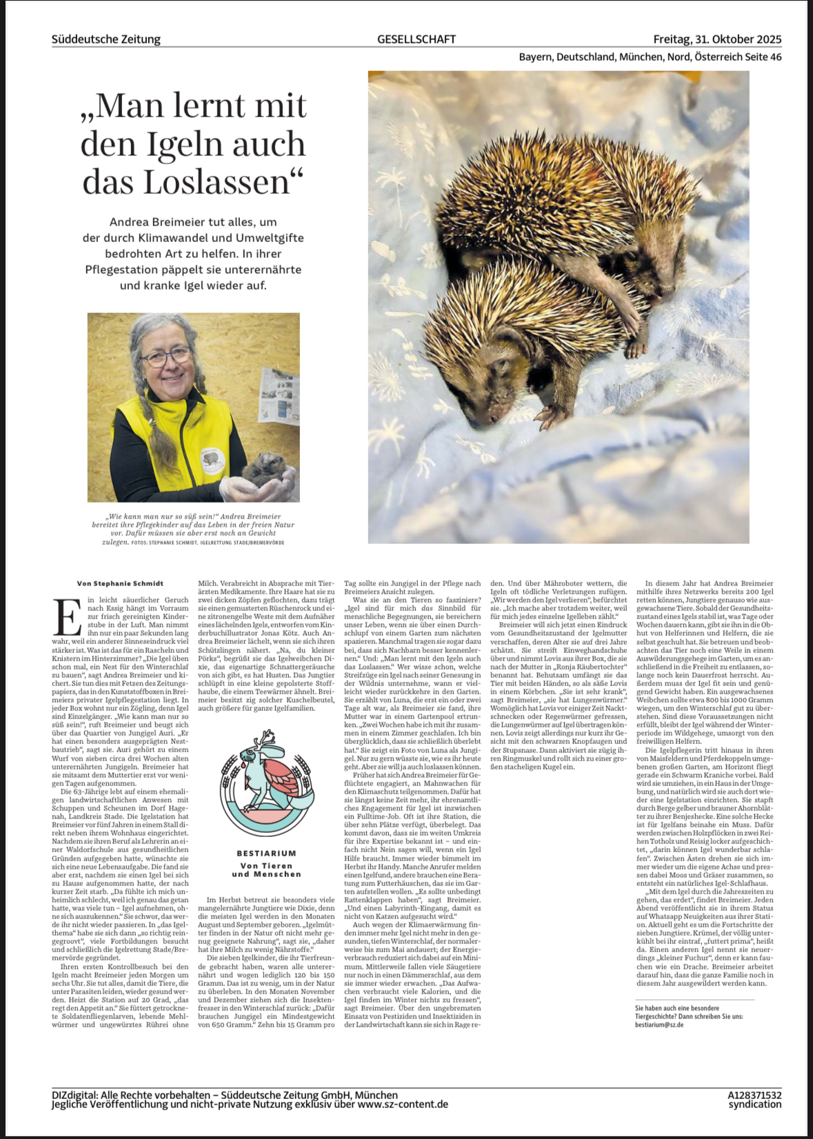 Pressebericht Süddeutsche Zeitung 2025